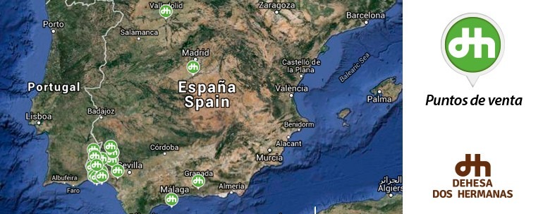 Principales puntos de venta de nuestro queso de oveja en España